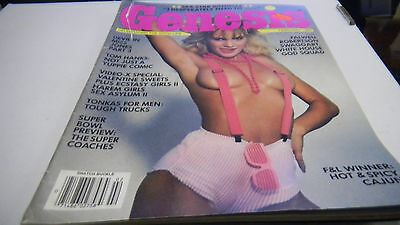 Genesis Busty Adult Magazine"Sex Star Danielle" February 1987 040113Lm-ep