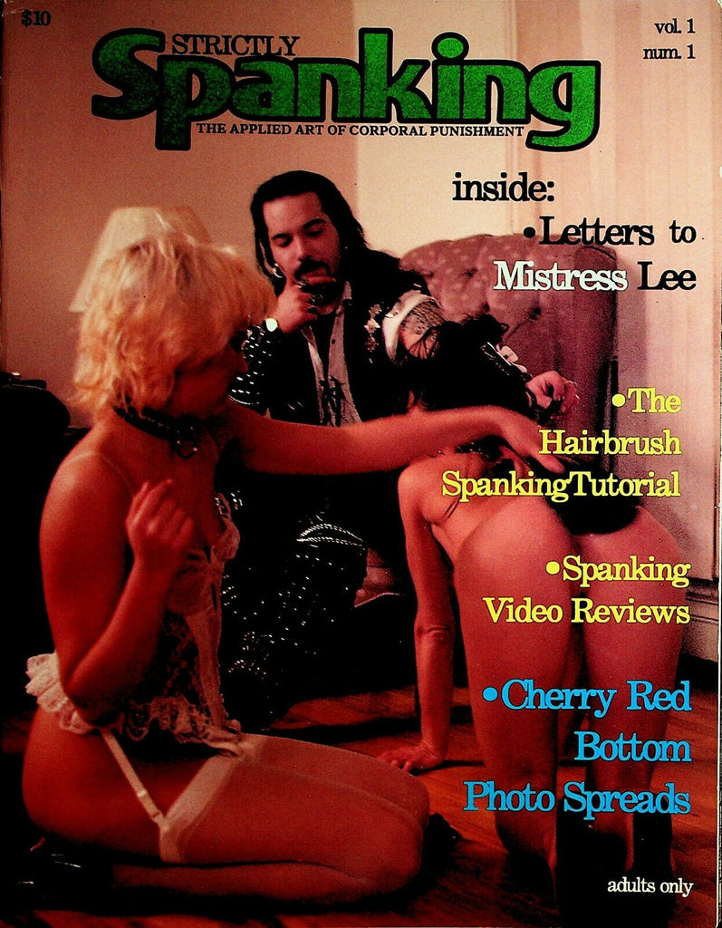 Spanking Magazine Mistress Lee vol.1 #1 1990's 031320lm-ep
