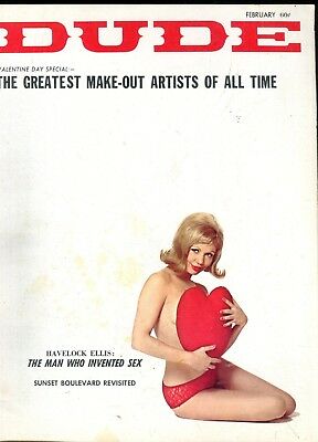 Dude Busty Magazine Beverly February 1965 Valentine Special 031718lm-ep