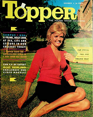 Topper Magazine Sex, Life and Leisure -Special Fall And College Issue November 1961