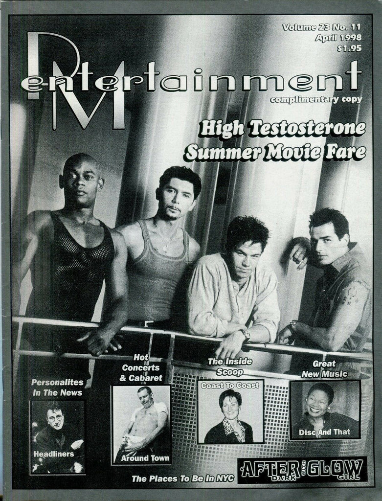 PM Entertainment Gay Magazine Summer Movie Fare April 1998 121818lm-ep