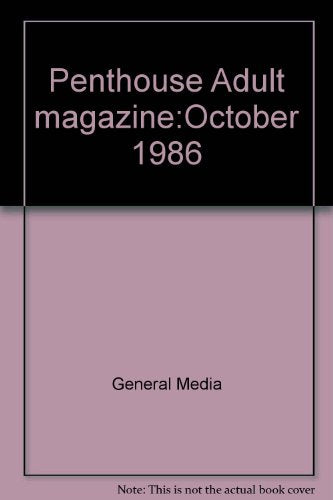 Penthouse Adult magazine:October 1986