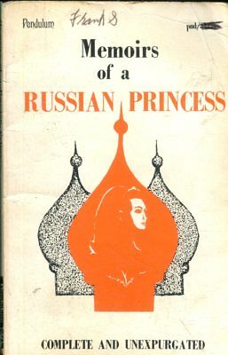 Memoirs of a Russian Princess Novel 1967 Pendulum 112118lm-ep