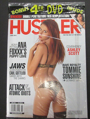 Hustler Adult Magazine Ashley Scott June 2014 new/sealed 033015lm-ep