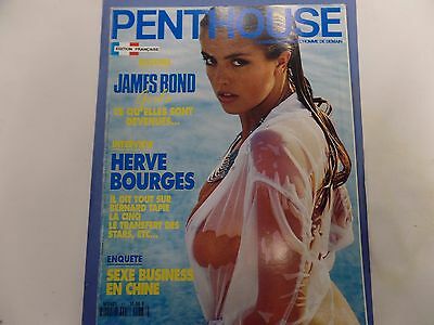 Penthouse Adult French Magazine James Bond Girls April 1992 031016lm-ep - New