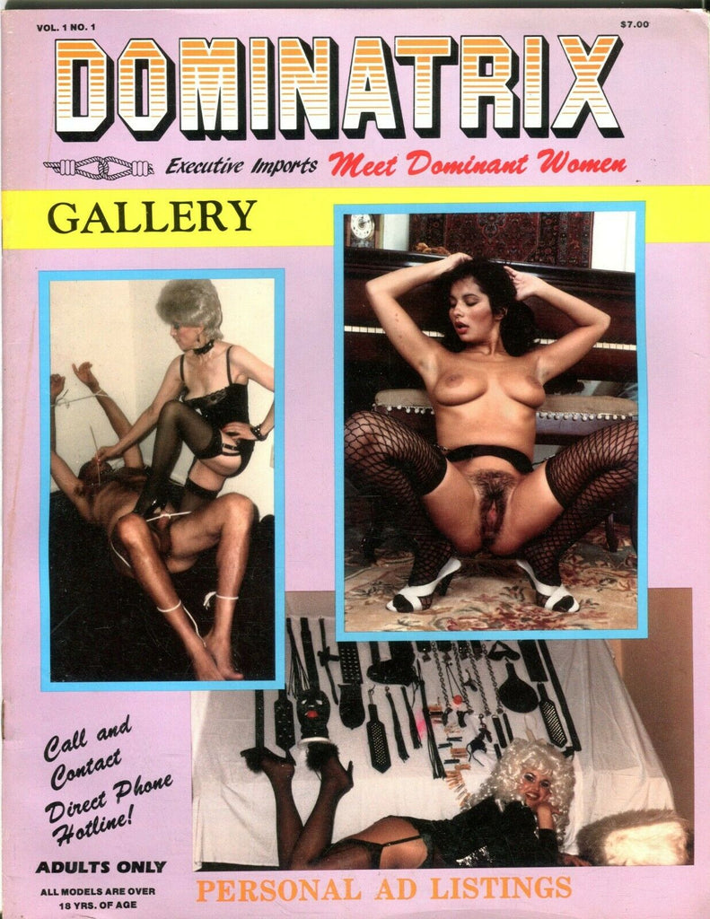 Dominatrix Gallery Contact Magazine Meet Dominant Women #1 1986 080519lm-ep2
