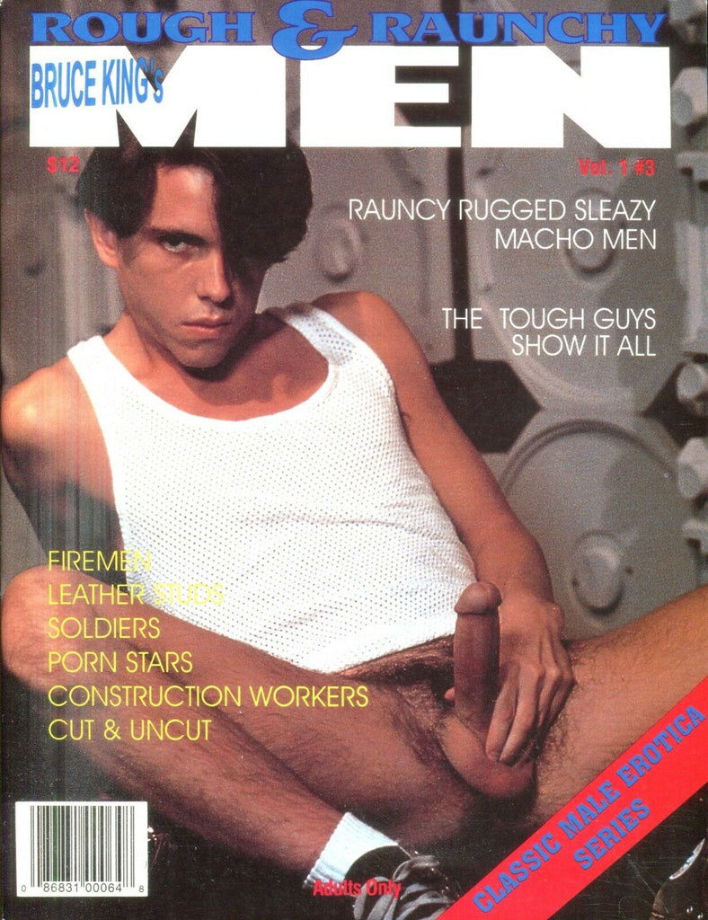 Rough & Raunchy Men Gay Magazine Firemen/ Leather Studs vol.1 #3 011419lm-ep