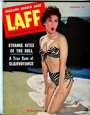 Laff Vintage Magazine Case Of Clairvoyance September 1953 110617lm-ep