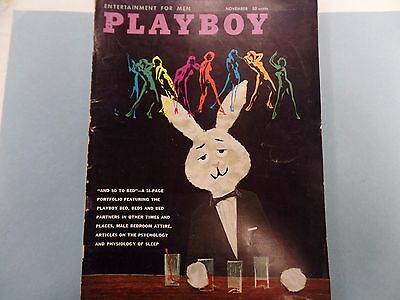 Playboy Magazine Donna Lynn November 1959 w/cf 050216lm-ep