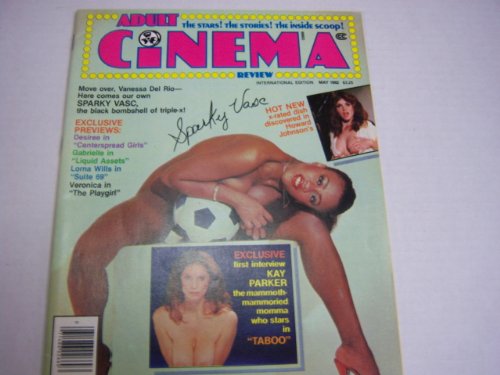 Adult Cinema Review Magazine "Sparky Vasc the Black Bombshell of Triple-x!" May 1982