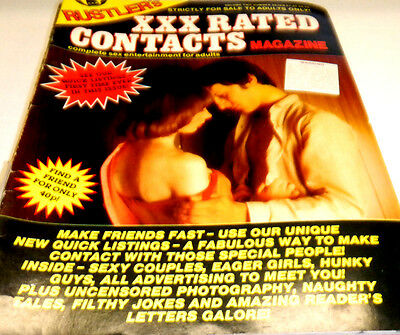 Rustler's XXX Rated Contacts Adult Magazine Vol.2 vg 090513lm-ep