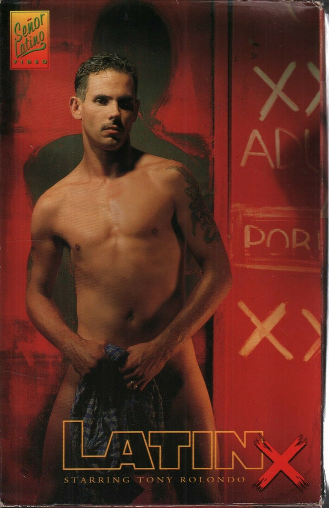 Latin X Tony Rolondo Christopher Del Gato Gay Male Adult VHS 080619AMP3