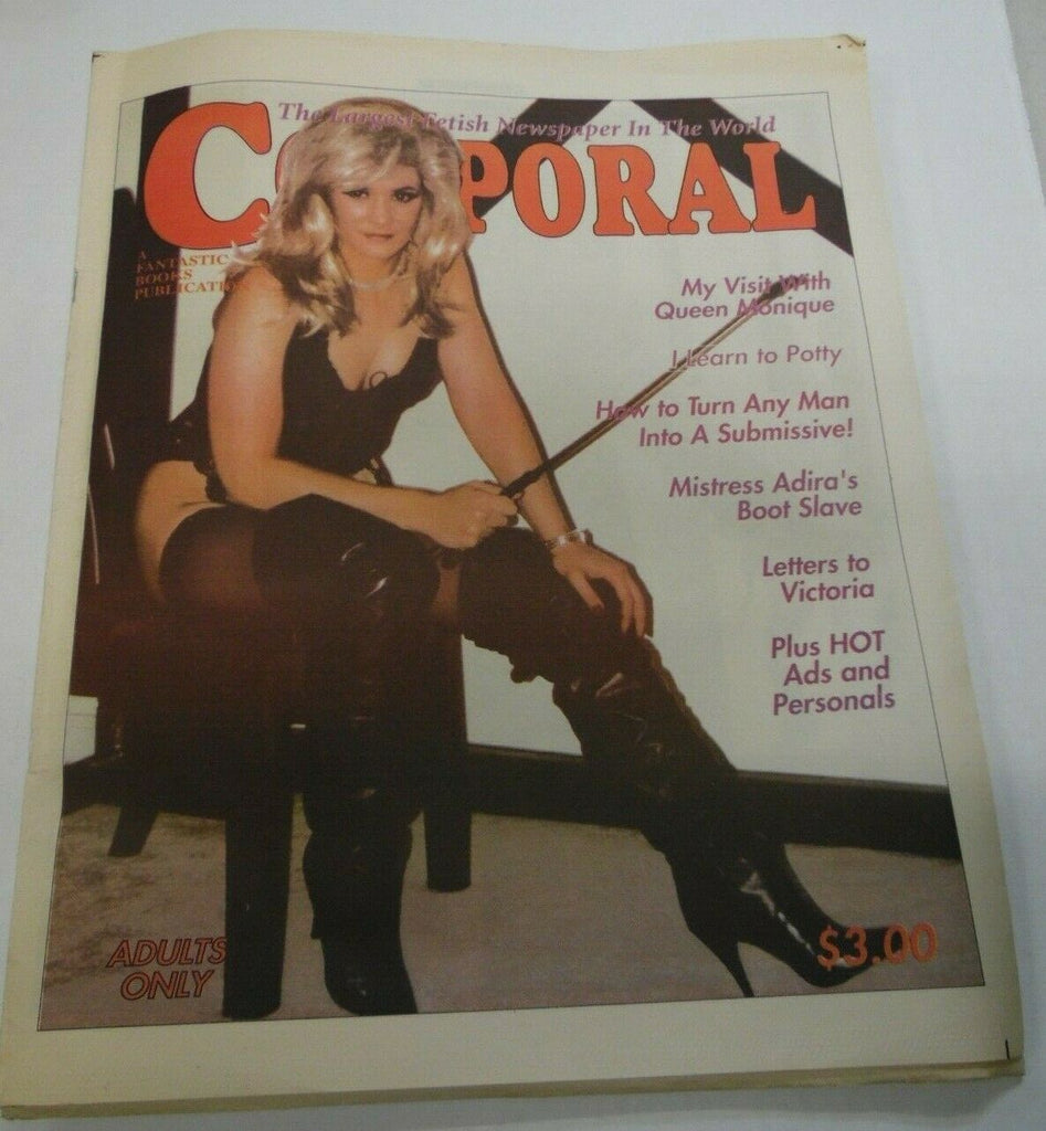 Corporal Fetish Newspaper Mistress Adira #18 1995 122419lm-ep