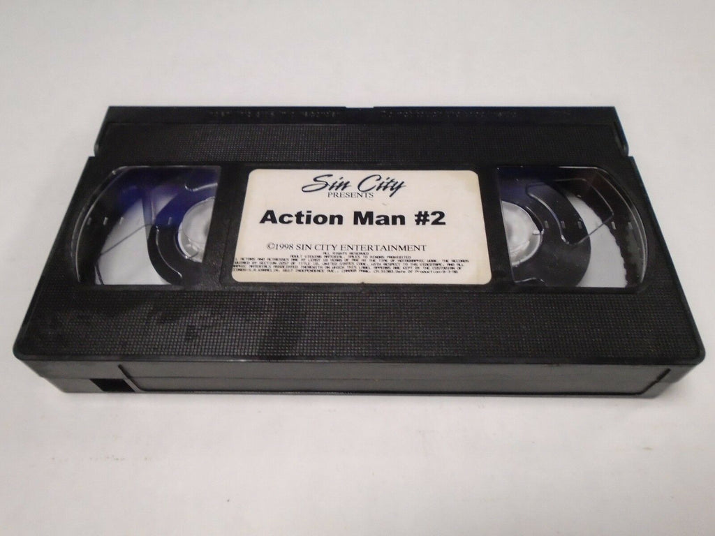 Action Man #2 1998 Sin City Entertainment Adult VHS 013119AMP