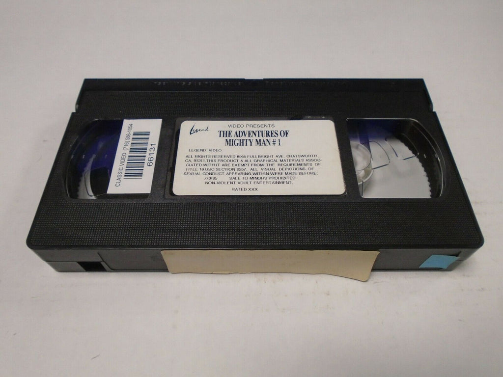 The Adventures of Mighty Man #1 Legend Video Adult VHS 040119AMP2