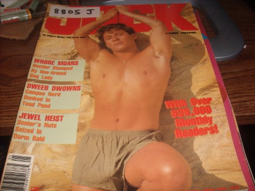 Jock Adult Mens Gay Magazine May 1988 Whore Moans