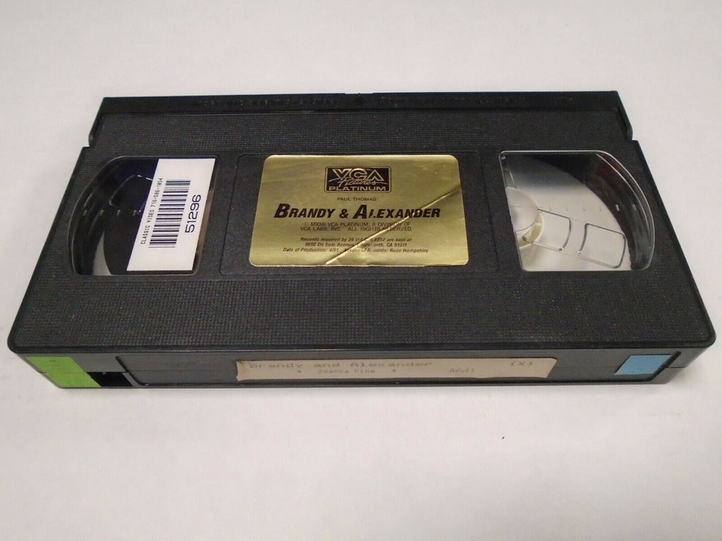 Brandy & Alexander Jeanna Fine VCA Pictures Platinum Adult VHS 021319AMP