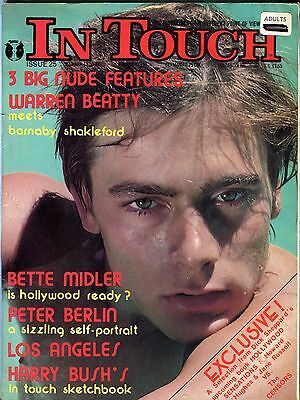 In Touch Gay Magazine Warren Beatty #25 1976 040714lm-epa