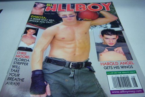 All Boy Gay Adult Magazine "Dakota: A Body That Will Knock You Out!" July/august 2004