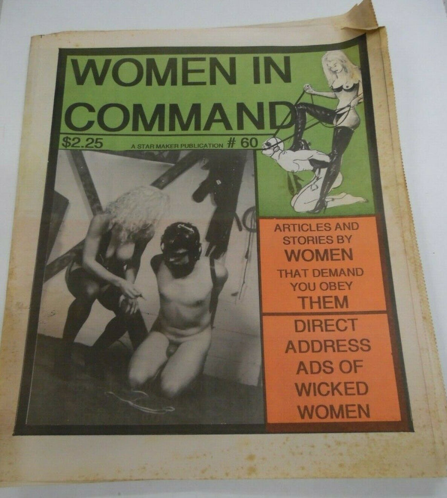 Women In Command Newspaper Demand You Obey Them #60 121319lm-ep