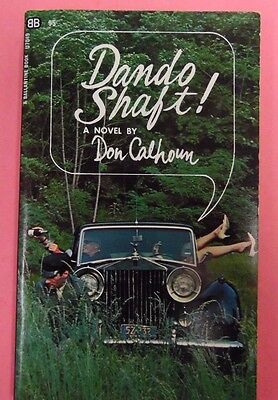 Dando Shaft Adult Novel by Don Calhoun 1965 Ballantine Books 102313lm-epa2