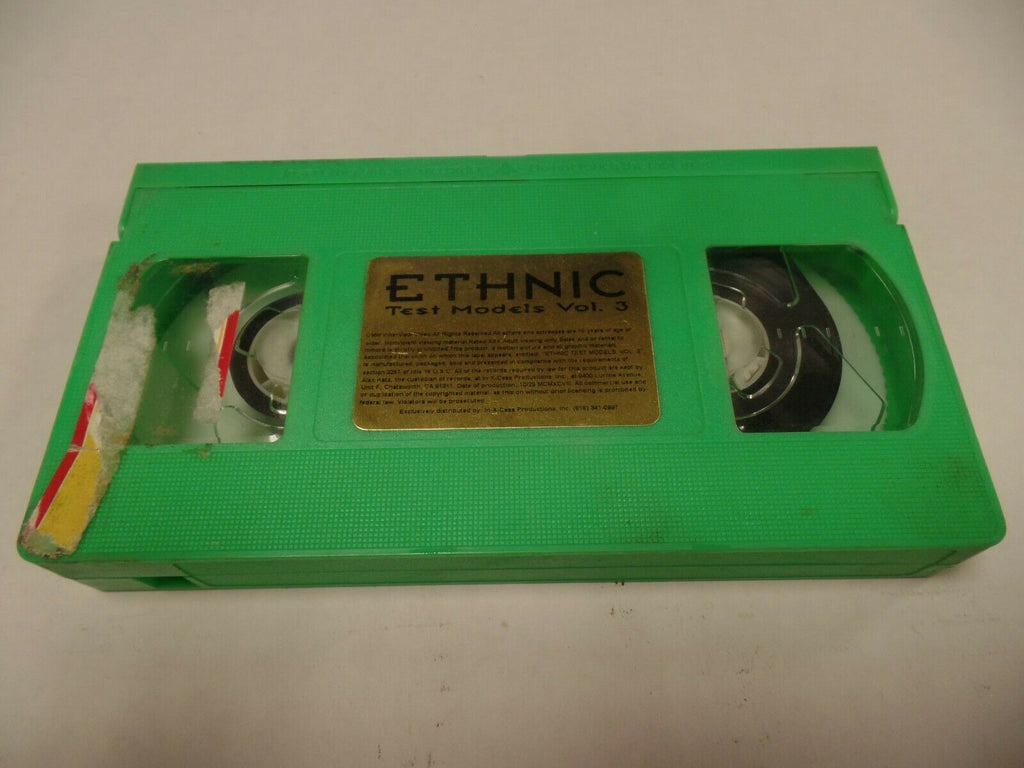 Ethnic Test Models Vol 3 Adult VHS 051519AMP2