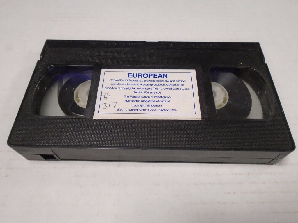 European Video #317 Vintage Adult VHS 011119AMP3