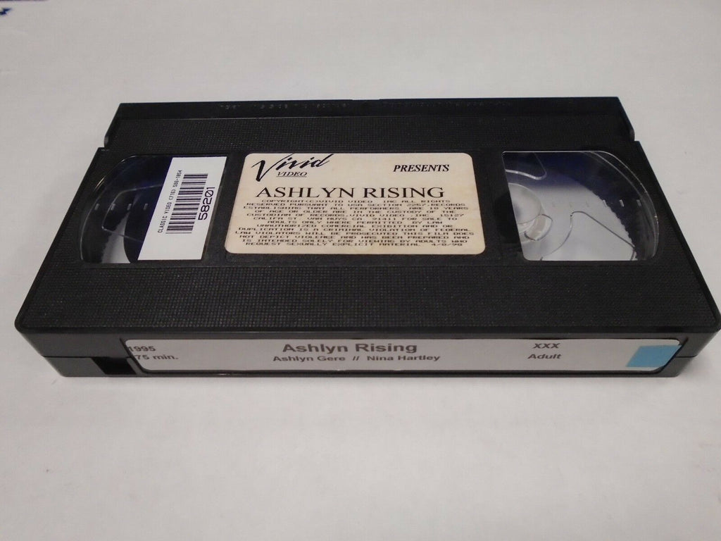 Ashlyn Rising Ashlyn Gere Nina Hartley 1995 75mins Adult VHS 012419AMP