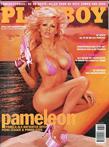 Playboy Netherlands International Magazine Pamela Anderson / Cheyenne Hoekstra August 2002