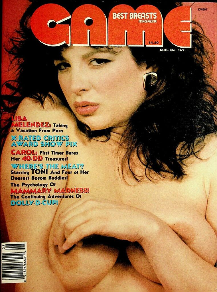 Game Magazine Titanic Toni Frances August 1988 050420lm-ep