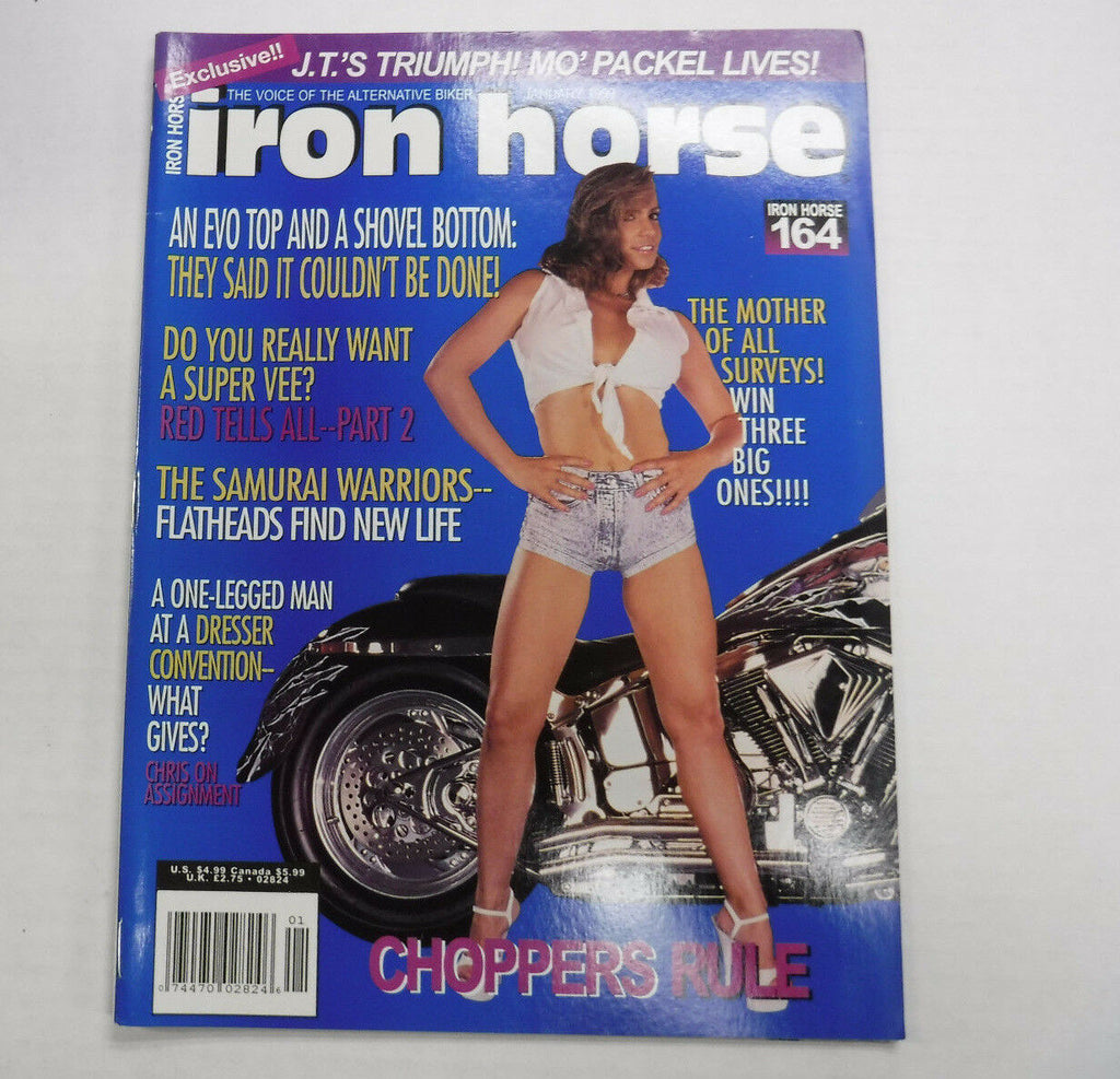 Iron Horse Magazine Choppers Rule January 1999 110816R