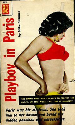 Playboy In Paris Adult Novel by Mike Skinner 1960 042314lm-epa