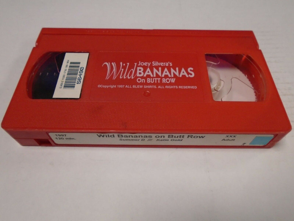 Wild Bananas on Butt Row Summer D Katie Gold 1997 120mins Adult VHS 022519AMP3
