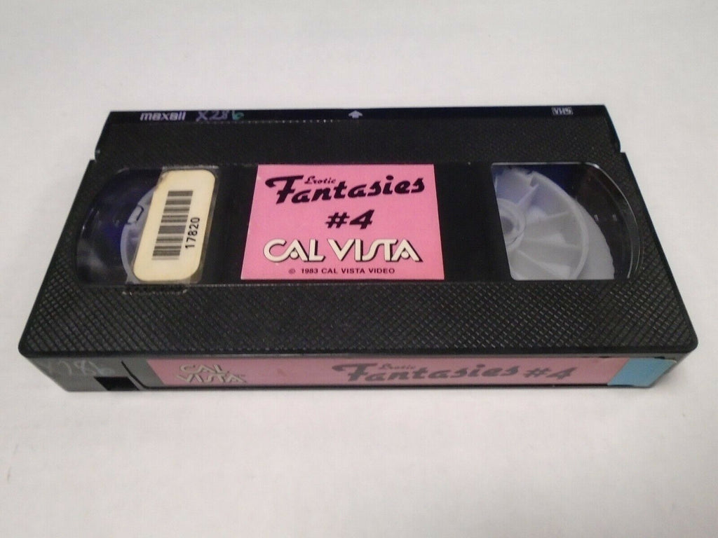 Erotic Fantasies #4 Cal Vista 1983 Adult VHS 030719AMP
