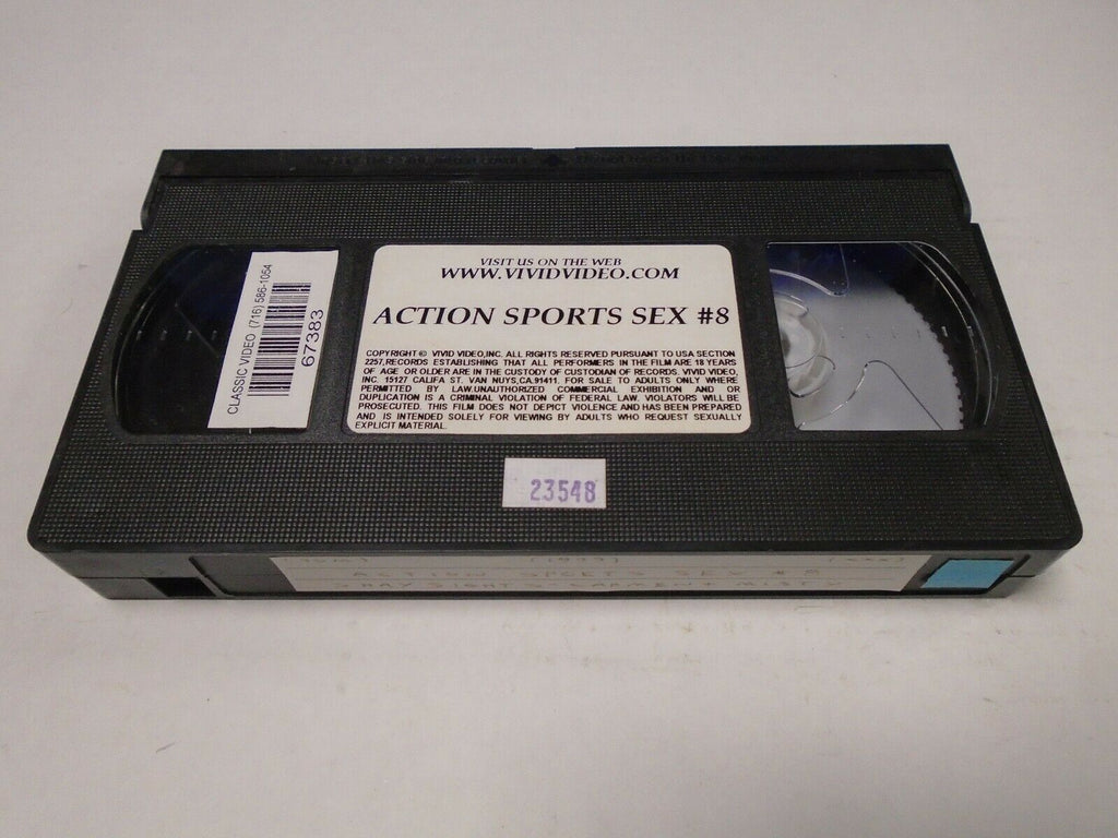 Action Sports Sex #8 Vivid Video Shay Sights Carmen Misty Adult VHS 040119AMP2