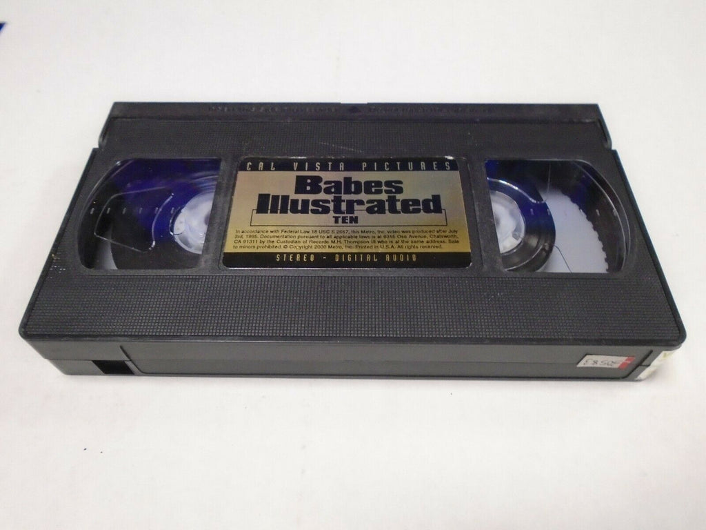 Babes Illustrated Cal Vista Pictures 2000 Adult VHS 031819AMP