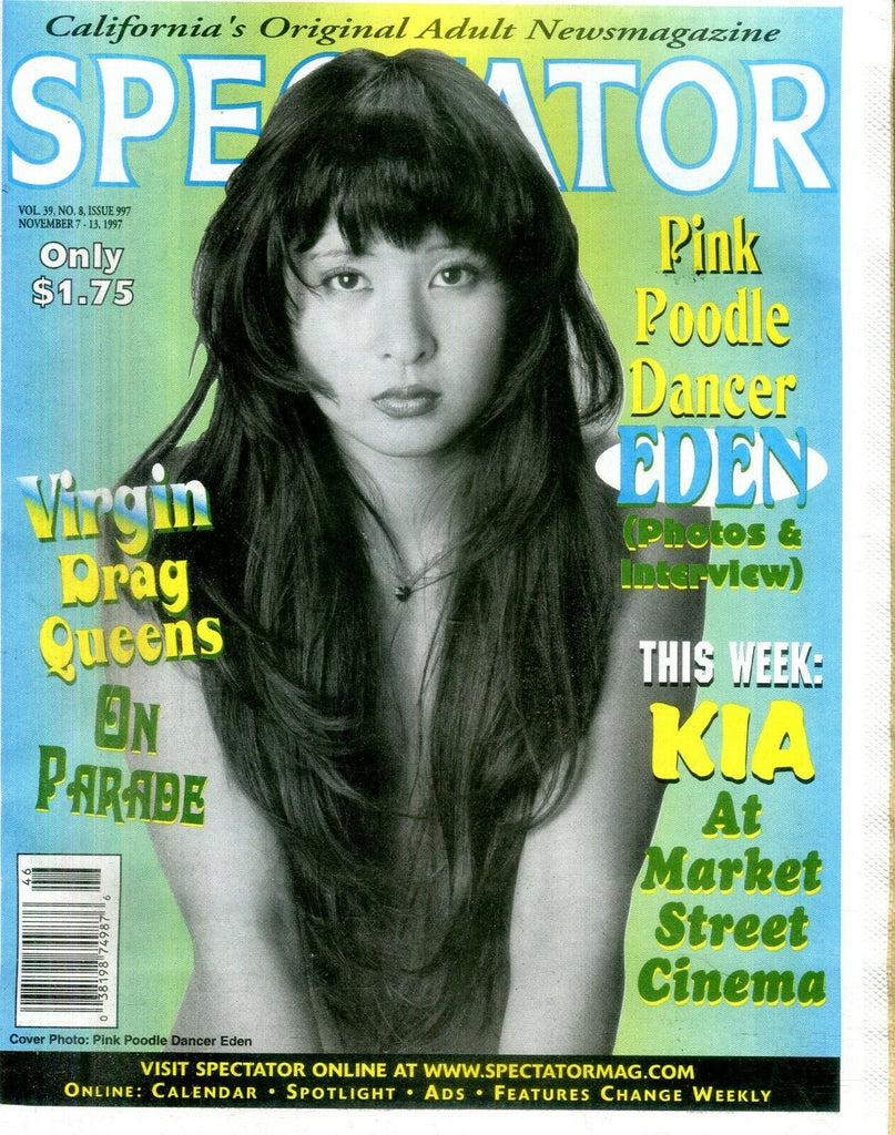 Spectator Newspaper Dancer Eden November 7-13, 1997 042619lm-ep2