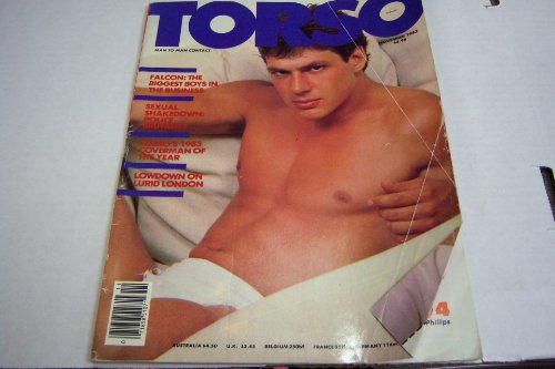 Torso Gay Adult Magazine "Torso's 1983 Coverman of the Year" November 1983