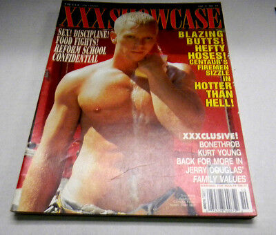 Adam Gay Video XXX Showcase Adult Magazine Kurt Young April 1998 040714lm-ep
