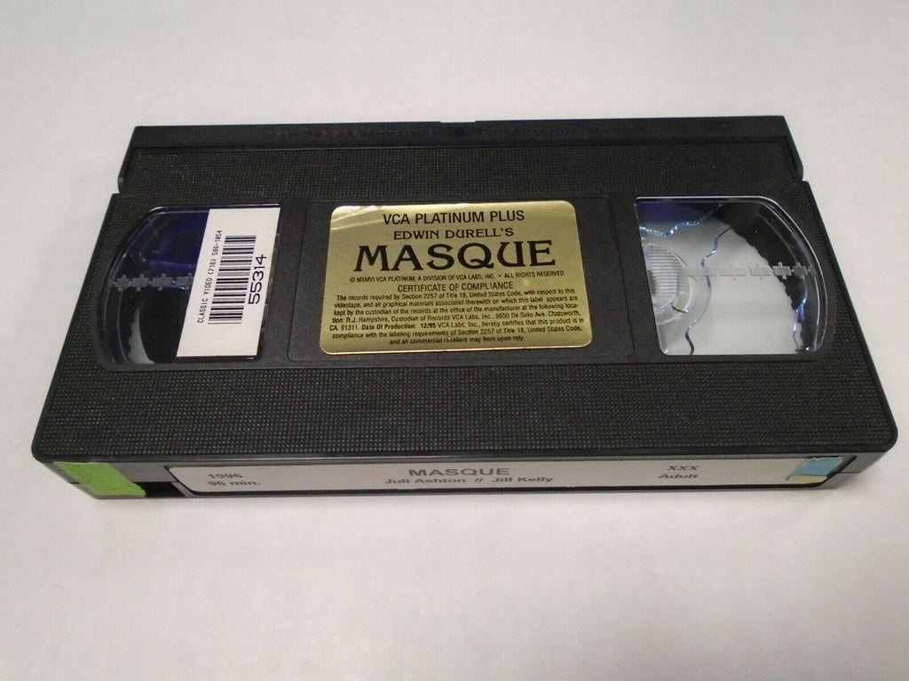 Masque Julia Ashton Jill Kelly 1996 96mins Adult VHS 031919AMP3