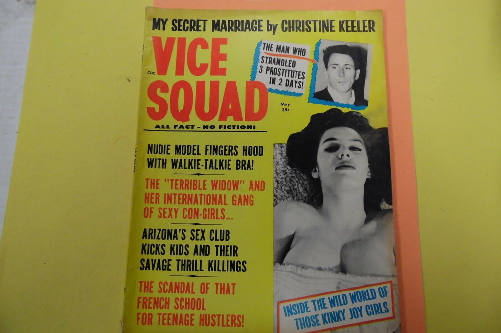 Vice Squad Magazine Kinky Joy Girls May 1966 CLEARANCE 110916lm-ep5