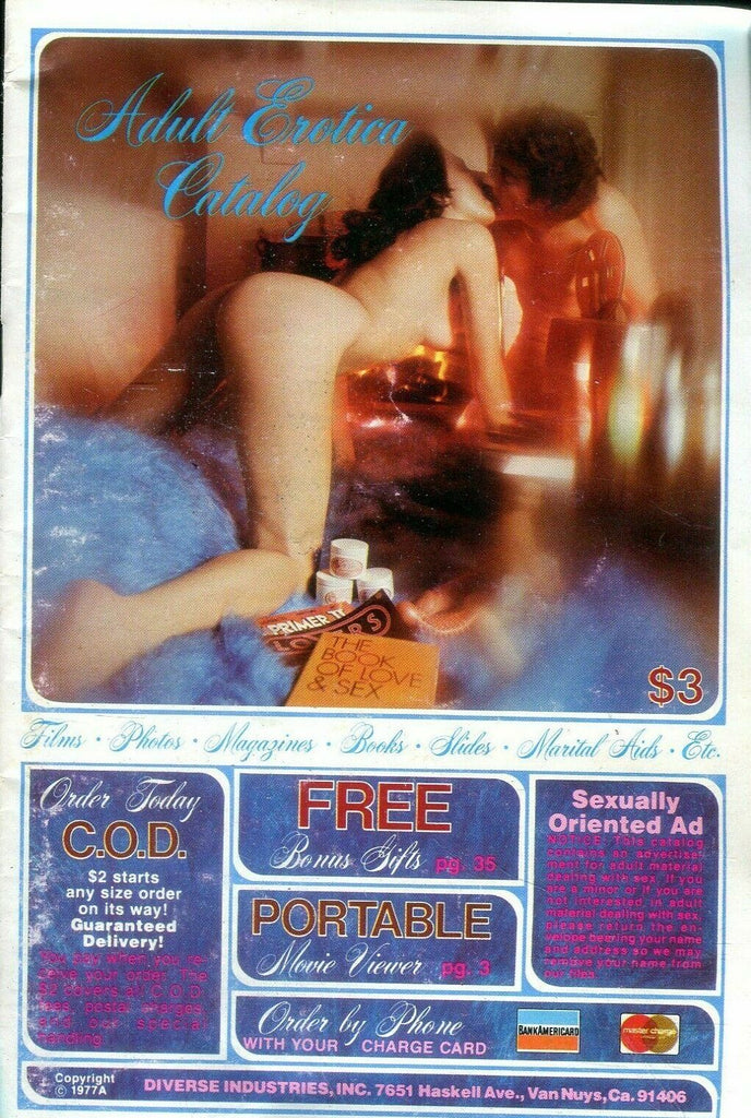 Adult Erotica Catalog 1977 Diverse Industries 022719lm-ep