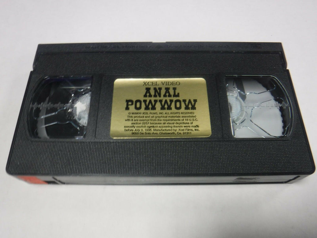 Anal Powwow Xcel Video XXXX Adult VHS 010219AMP2