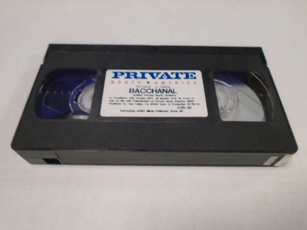 Bacchanal Private North America 2002 Adult VHS 031919AMP2