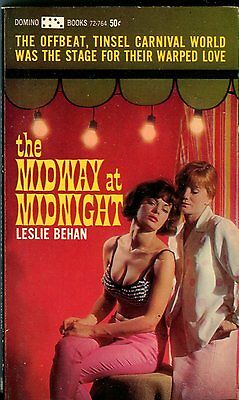 The Midway At Midnight Novel by Leslie Behan 1964 Domino Books 042114lm-epa