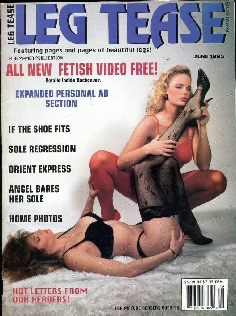 Leg Tease Magazine Angel Bares Her Sole June 1995 071619lm-ep
