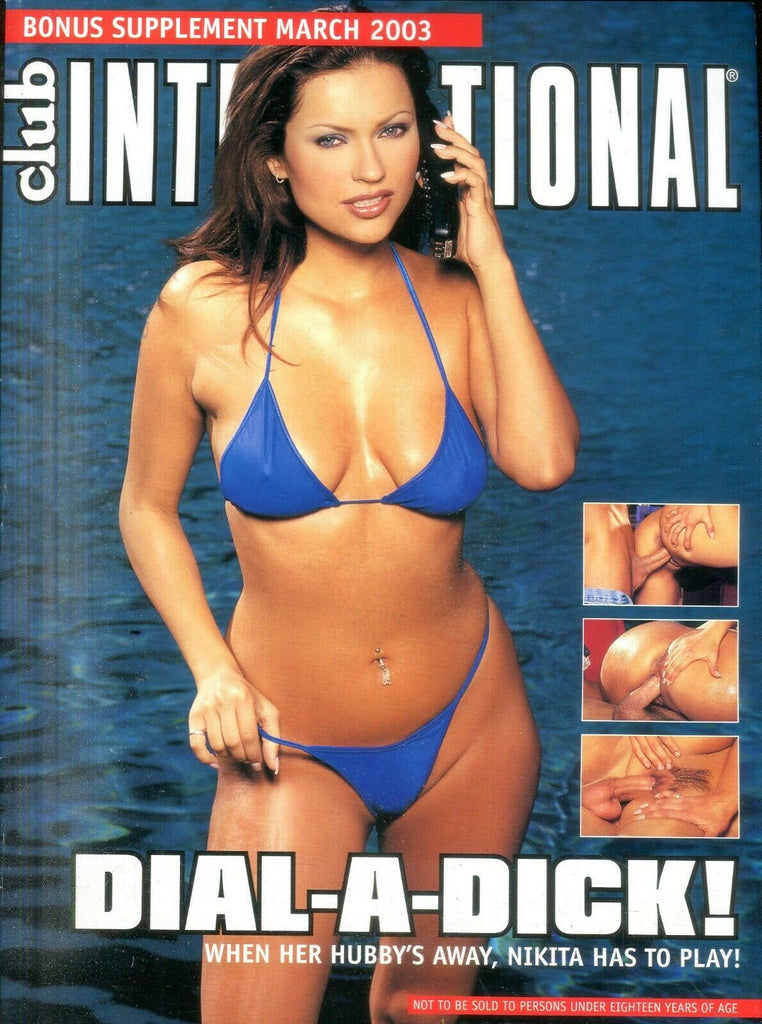 Club International Supplement Dial- A - Dick March 2003 022719lm-ep