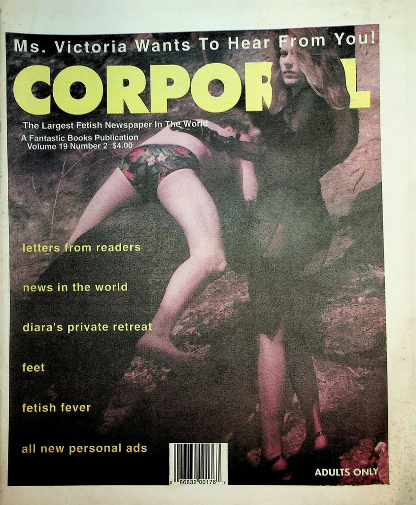 Corporal Newspaper Fetish Fever vol.19 #2 1996 030220lm-ep