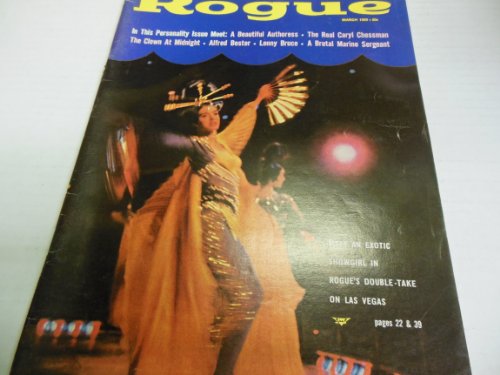 Rogue Busty Adult Magazine "Caryl Chessman" "Alfred Bester" March 1960
