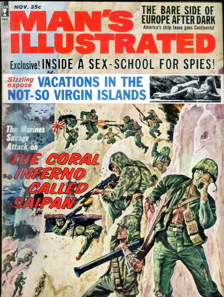 Man's Illustrated Magazine Not So Virgin Islands November 1963 031619lm-ep